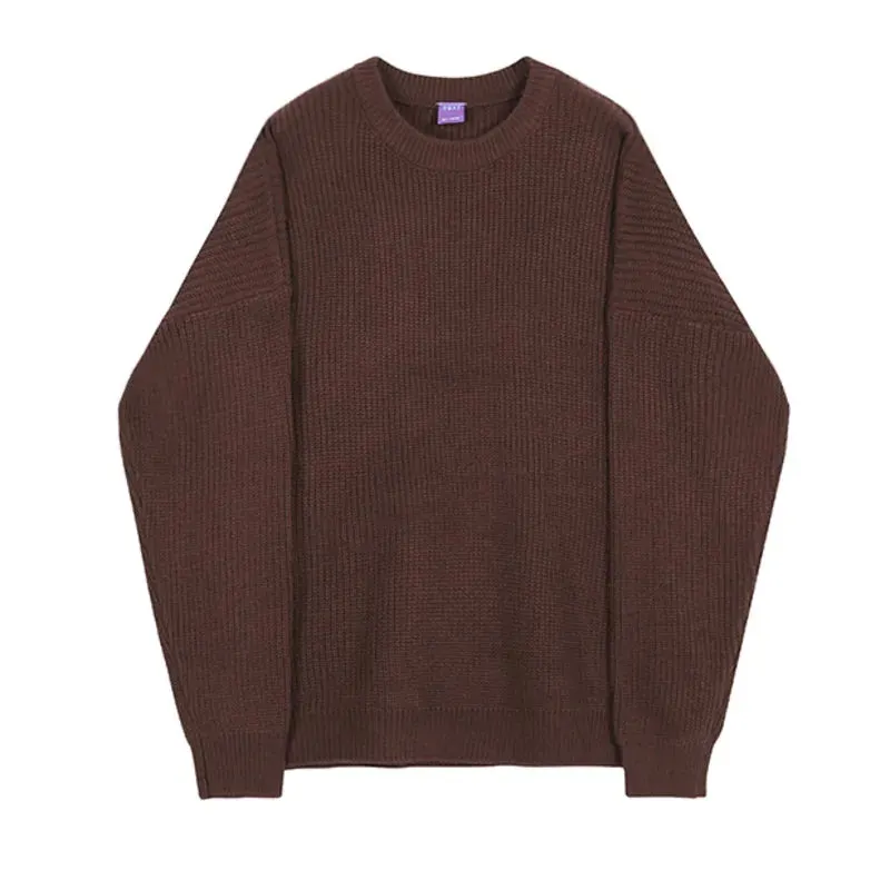 Maxct Autumn Rib Knit Sweater