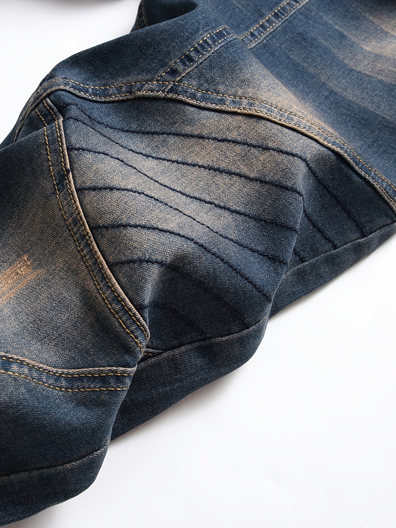 Maxct  Men's Skinny Denim Jeans With Trendy Designs