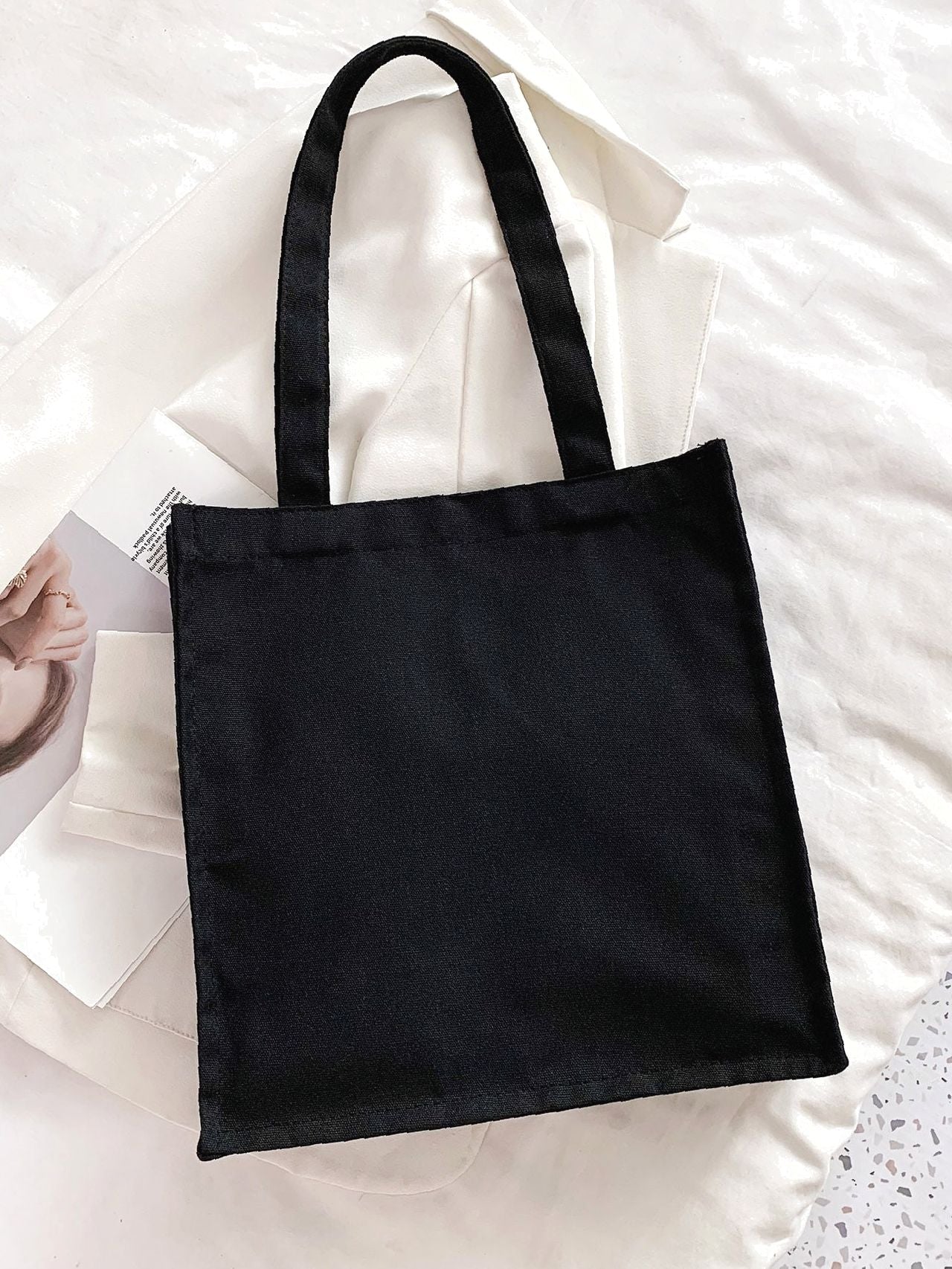 Maxct - Letter Graphic Tote Bag  - Women Tote Bags