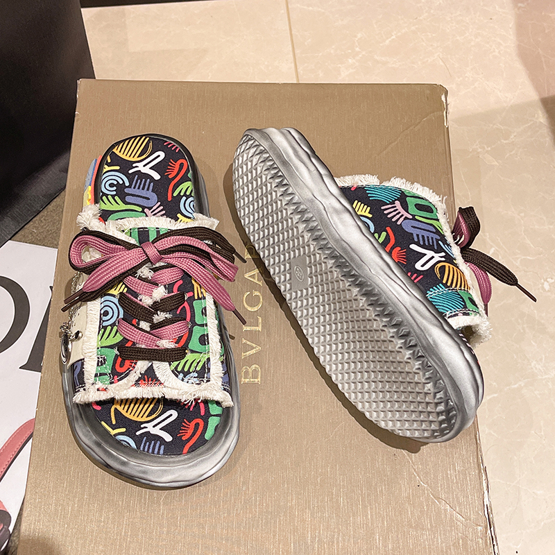 Women's Artistic Platform Slippers