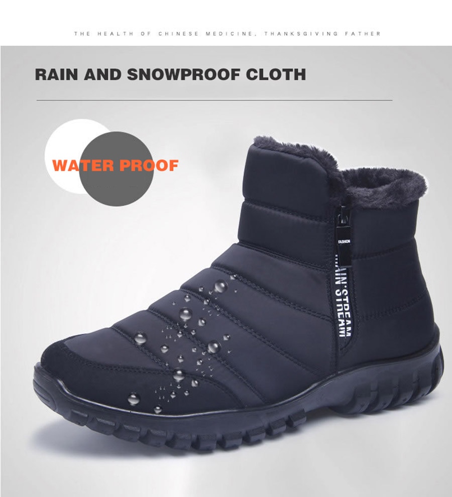 warm waterproof ankle boots - true-deals-club