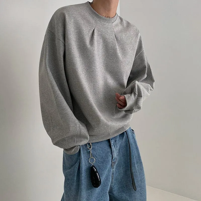 Maxct 6525 Front Folded Pullover Sweater