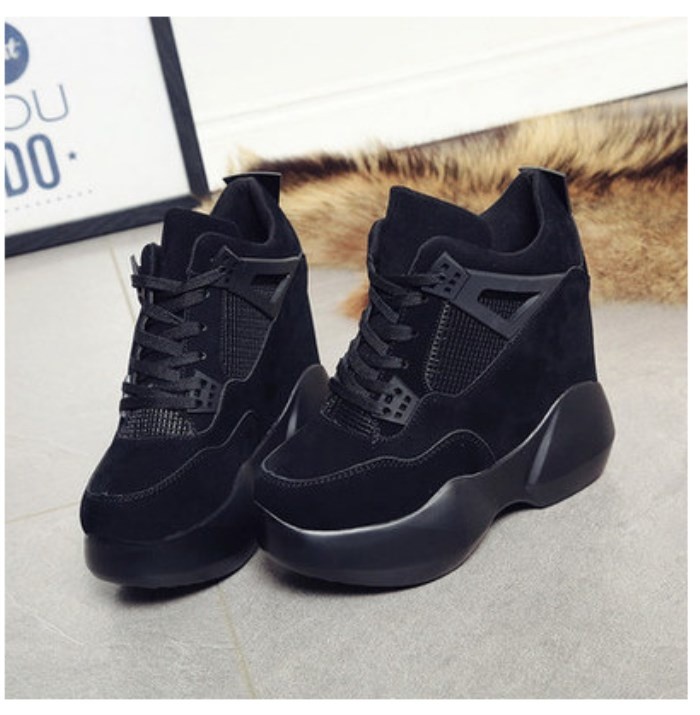12cm Thick Sole Fashion Sneakers for Women - true-deals-club