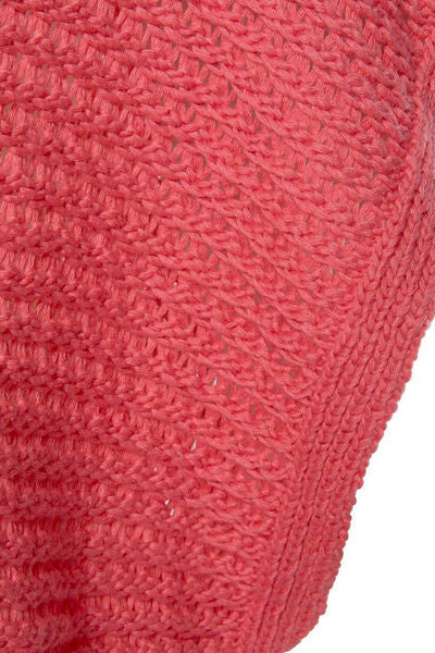 Maxct &Boat Neck Short Sleeve Sweater