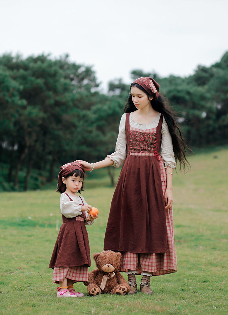 Patchwork Village Dress Maxct