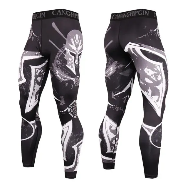 Men's Quick Dry Running Leggings Gym Fitness & Workout Maxct