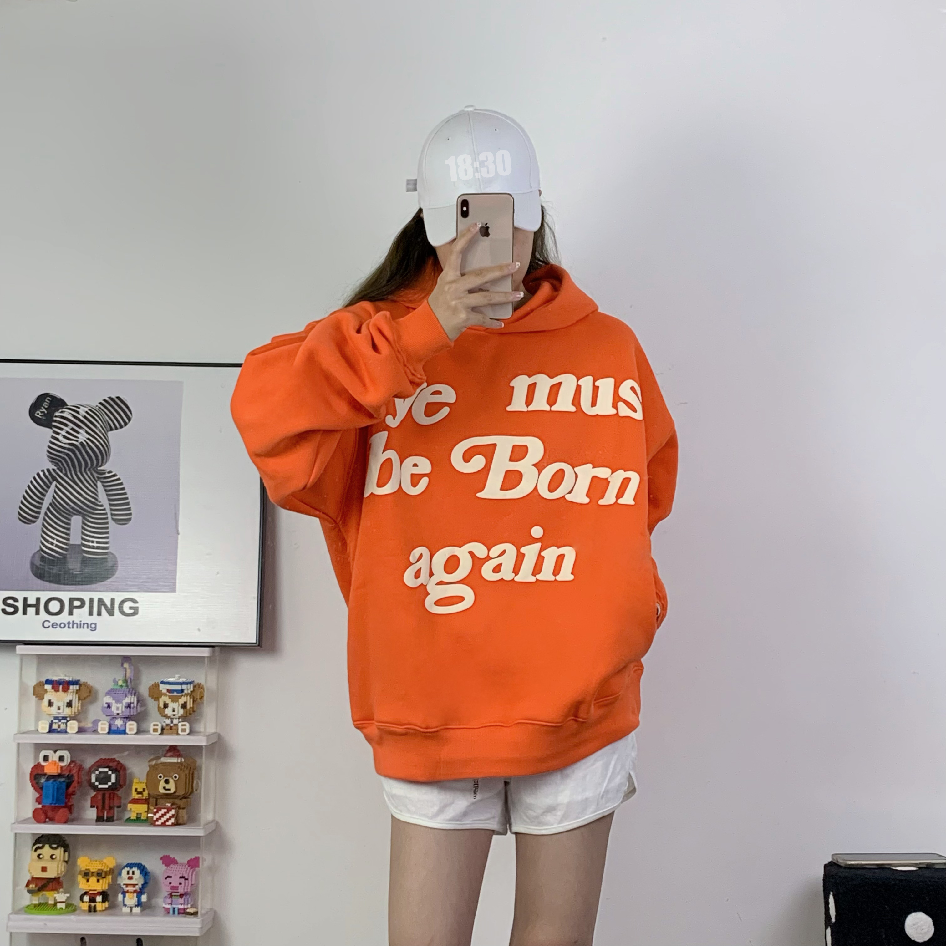 Kanye Hoodie - Ye Must Be Born Again Unisex Oversized