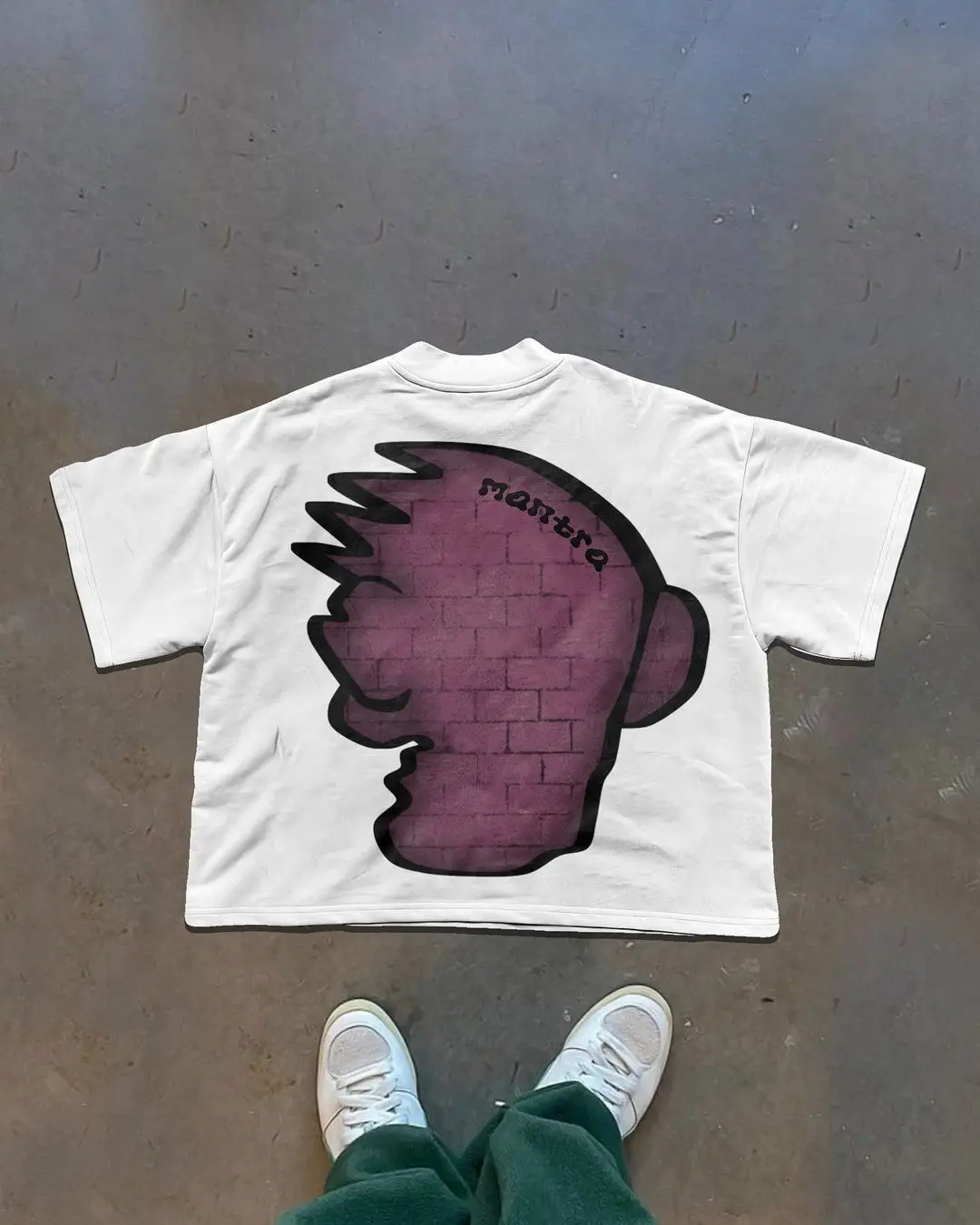 New Retro Men Comic Print Round Neck Cotton Large T-shirt Instagram Fashion Men and Women Harajuku Top graphic t shirts