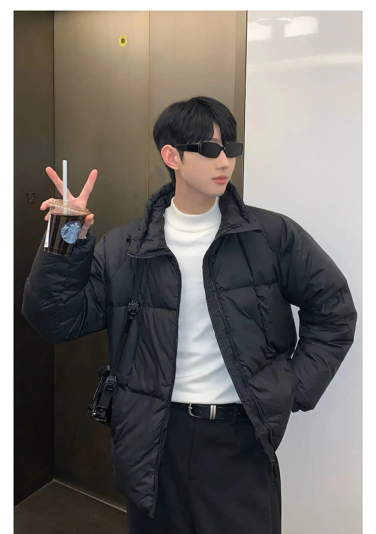 Maxct Stand Collar Puffer Jacket