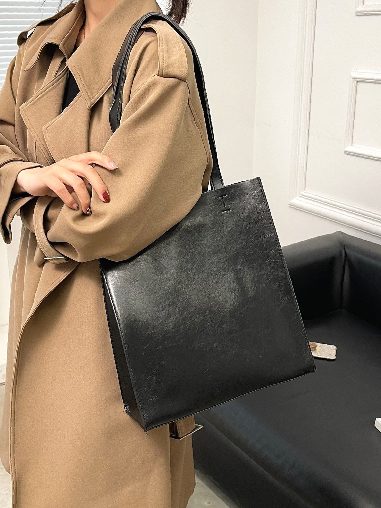 Maxct - Vintage Design Shoulder Tote Bag  - Women Tote Bags