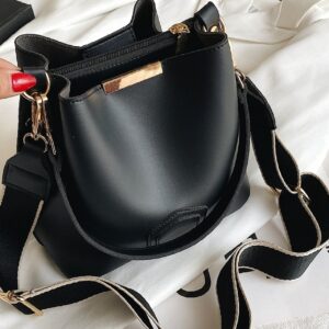Bag For Love - Minimalist Metal Edge Bucket Bag - Women Maxct Bags