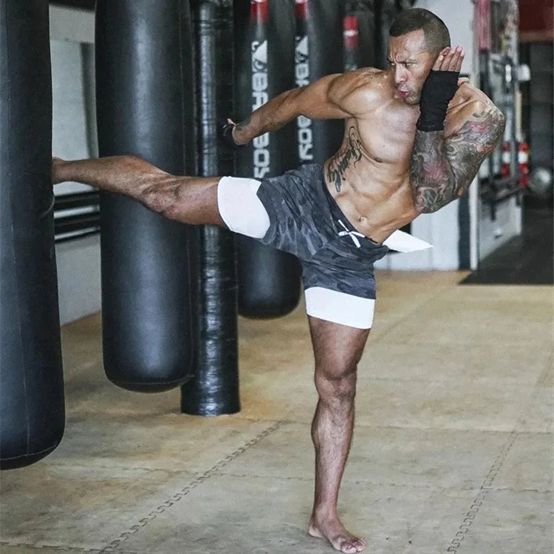 Men's 2-in-1 Double-Deck Sport Shorts Maxct - Image 5