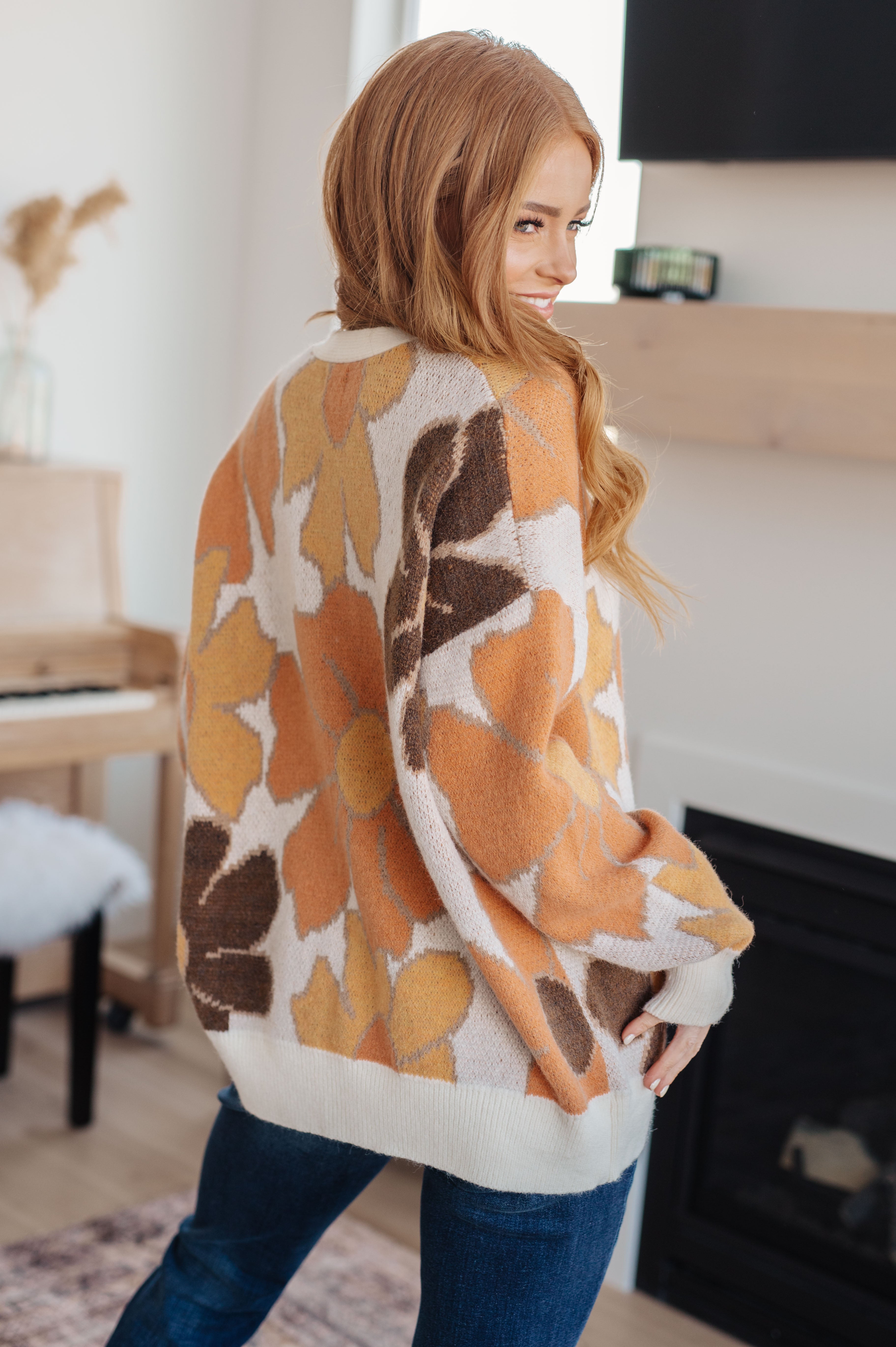 Maxct &Exquisitely Mod Floral Cardigan