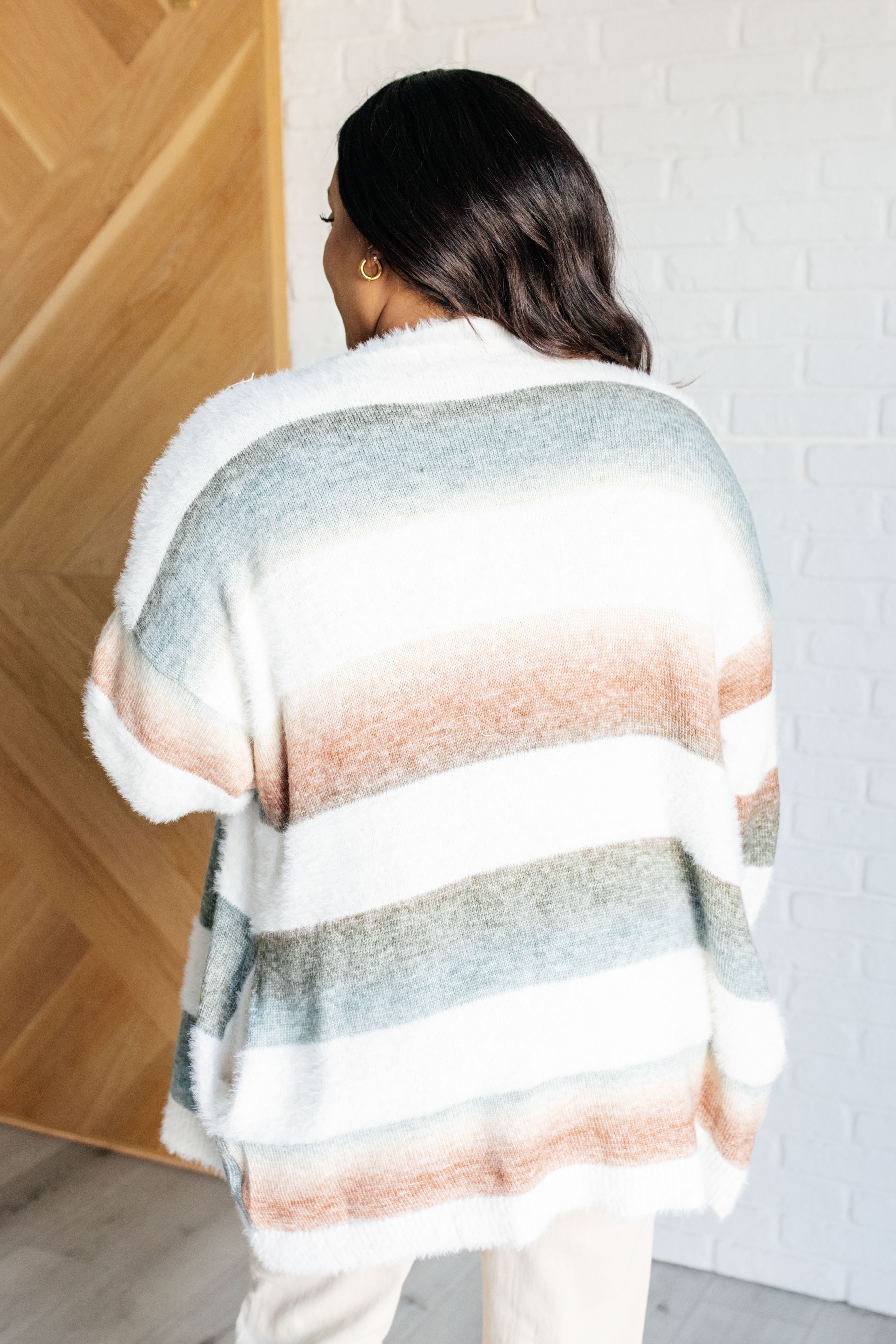 Maxct &Ombre Feelings Striped Cardigan