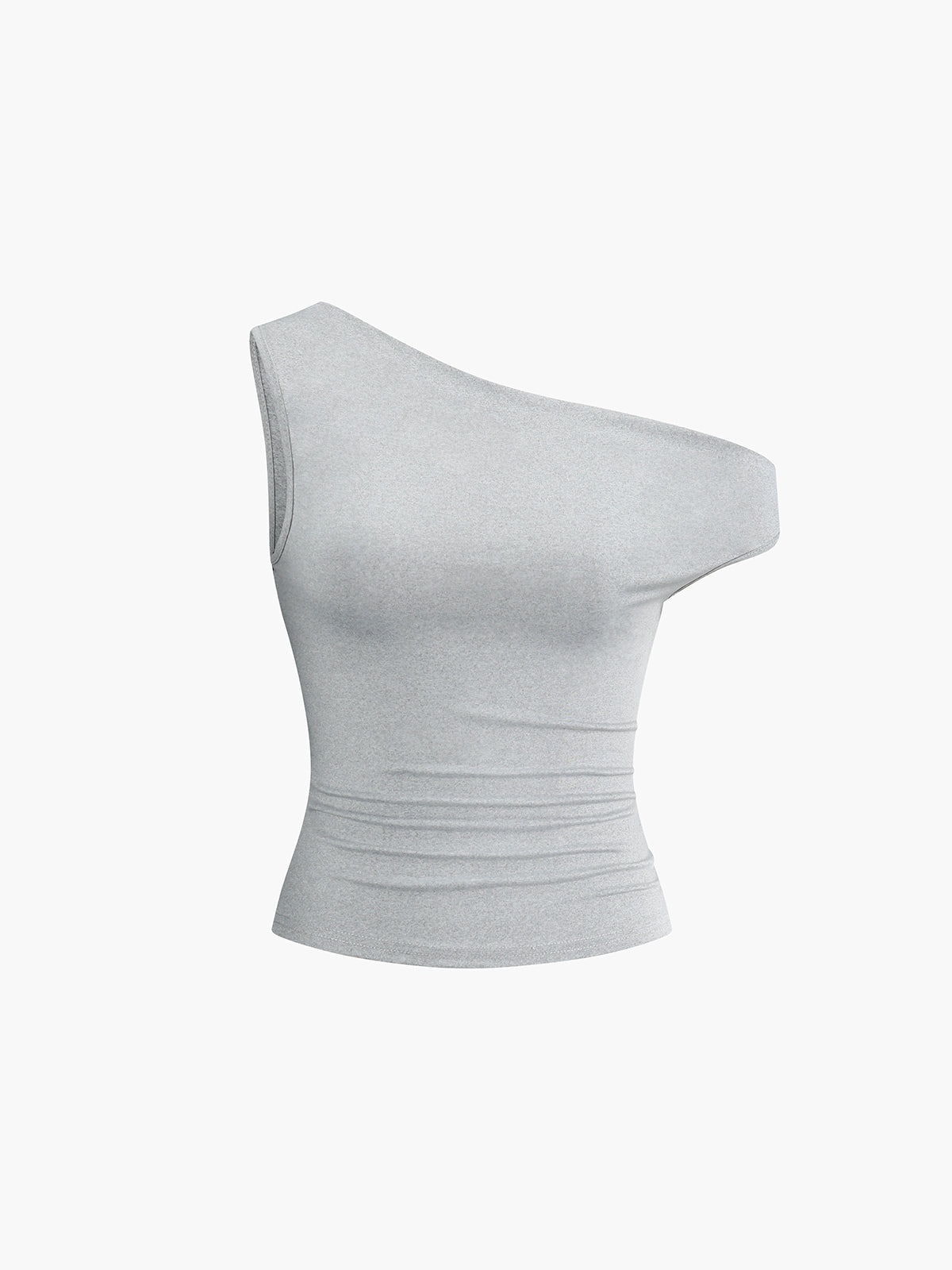Maxct Asymmetrical Neck One Shoulder Off Top With Pants Set