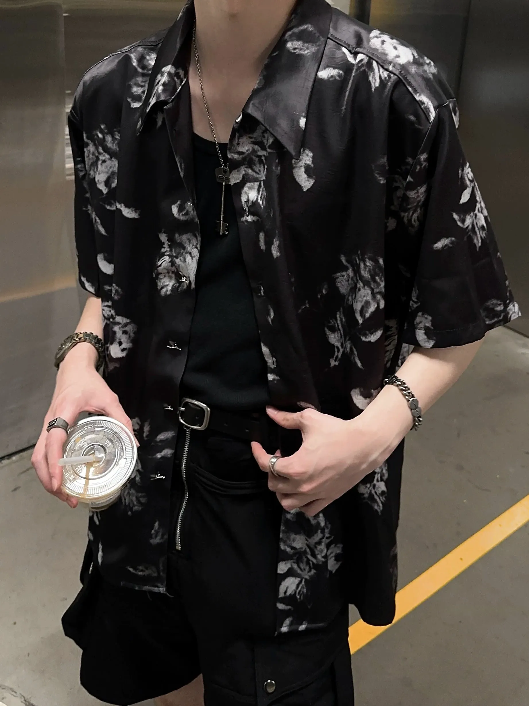 JM Summer Satin Shirt Maxct