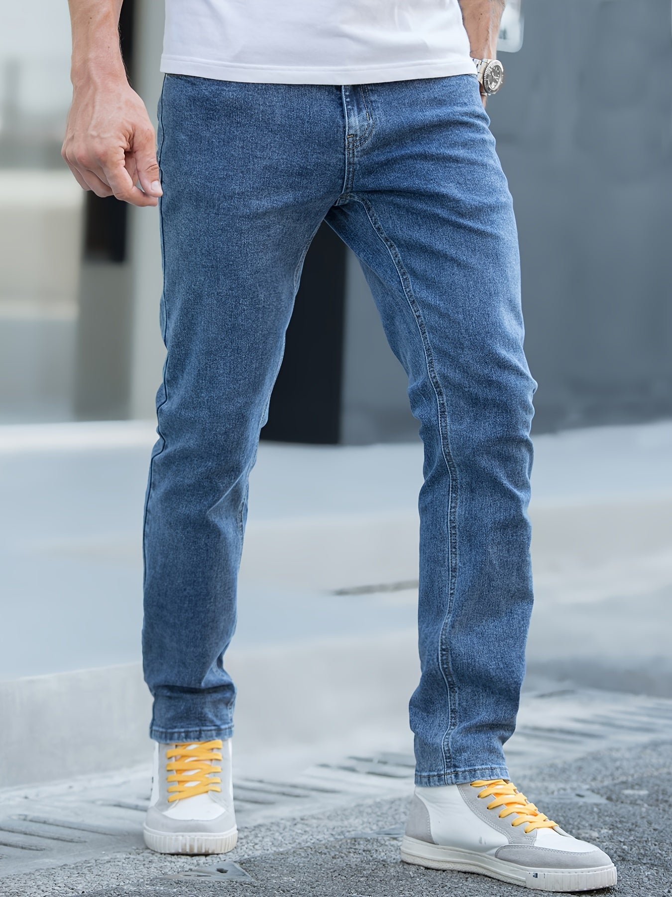 Maxct  Men's Slim Fit Stretch Jeans