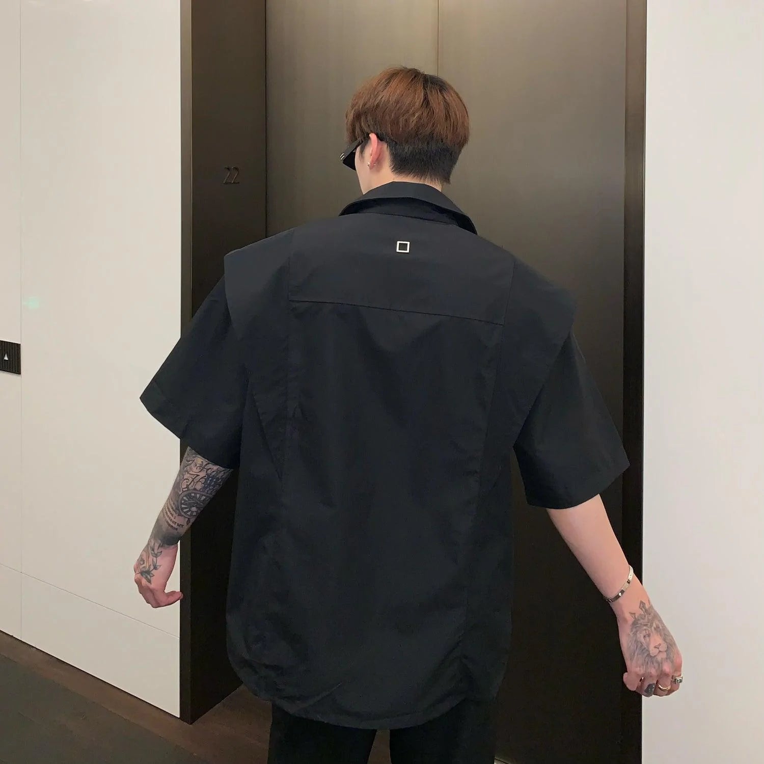Maxct Two-piece Shoulder Pad Jacket