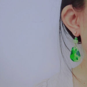 Forest Shrink Plastic Earrings