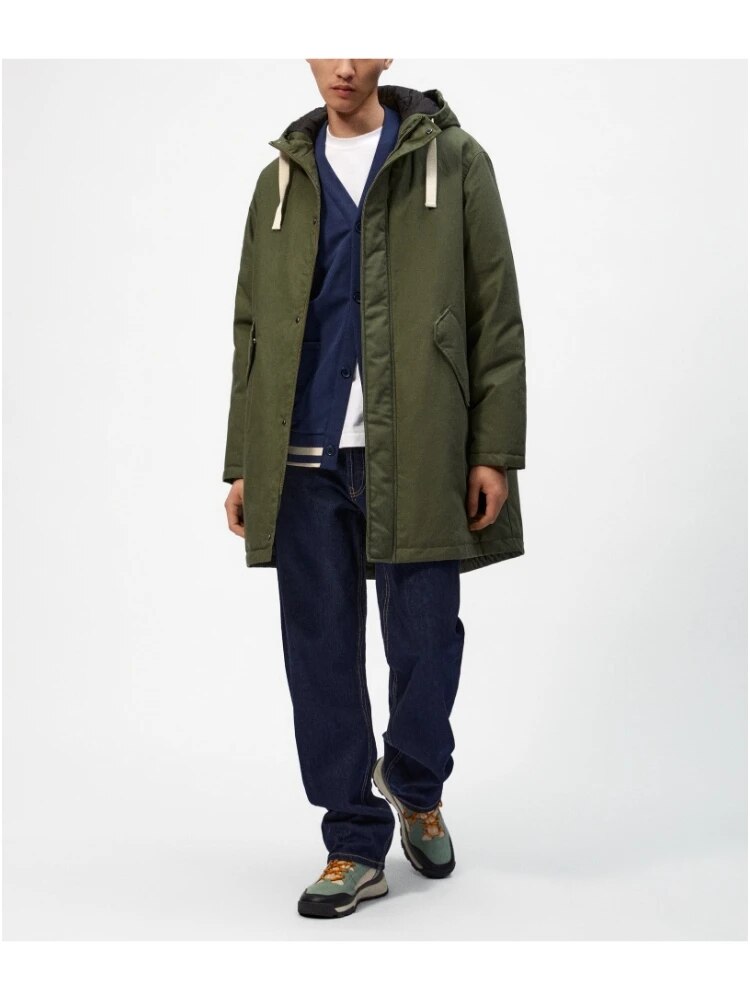 Maxct &Men's Mid-Length Fishtail Parka Jacket