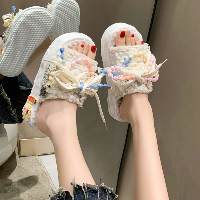 Women's Pastel Street-Style Sandals - true deals club