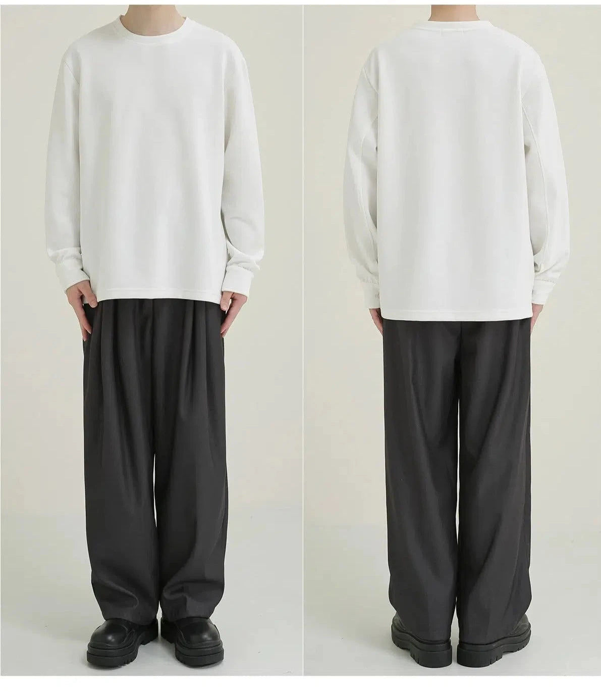 Maxct Minimalist Crewneck Sweater