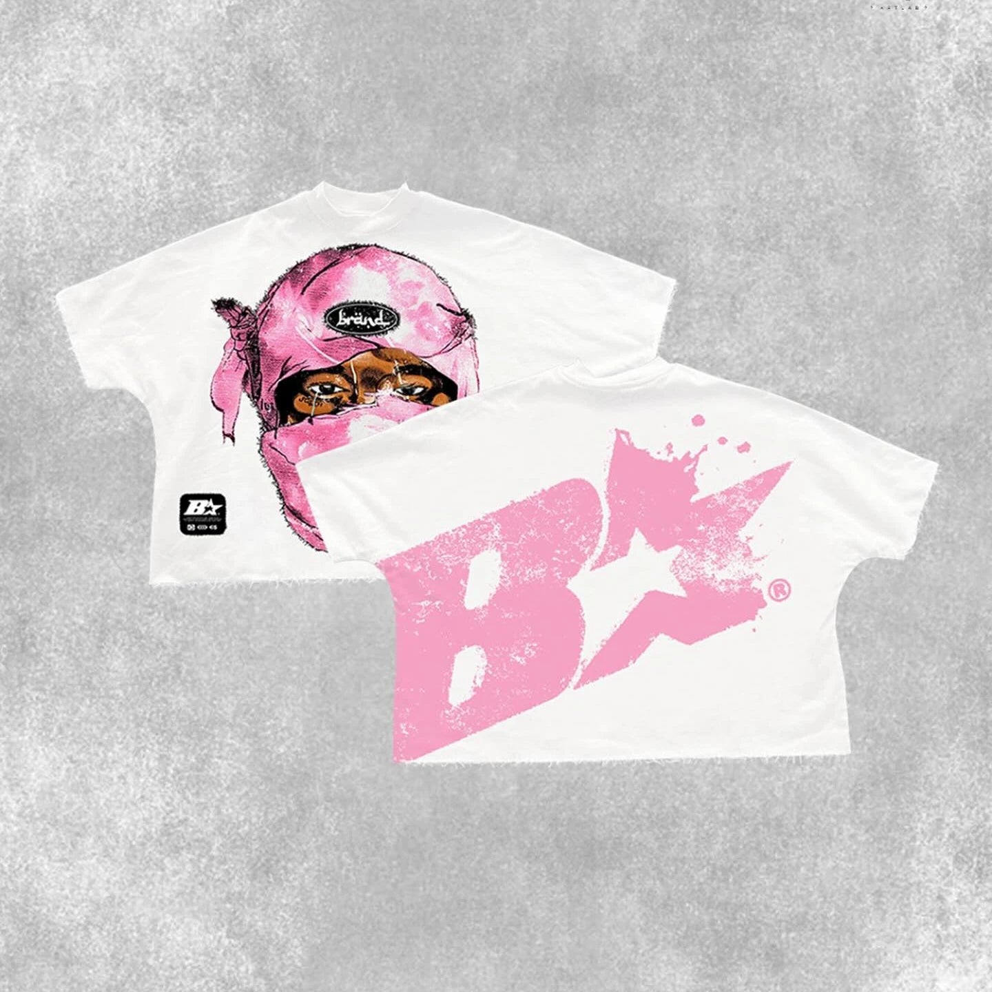 Maxct Streetwear Oversized Drop Sleeve T Shirts Men Women Harajuku Cartoon Characters Letter Graphic Print T Shirts Cotton Gothic Tops 1017