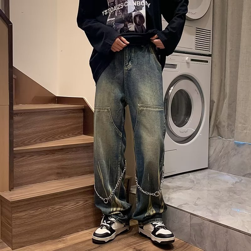 Mage Chains Gradient Jeans Maxct