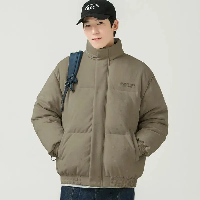 Maxct Stand Collar Cotton Coat
