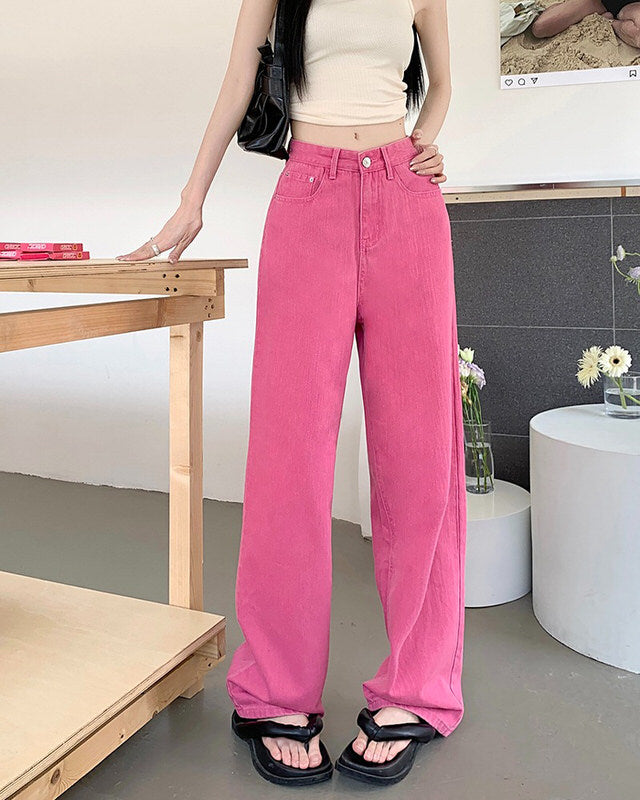 Candy Cloud High Waist Jeans Maxct