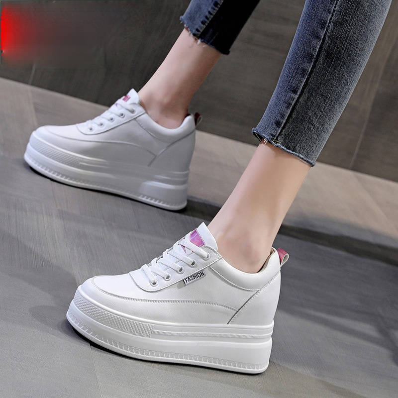 Women's 9cm Platform Wedge Sneakers - true deals club