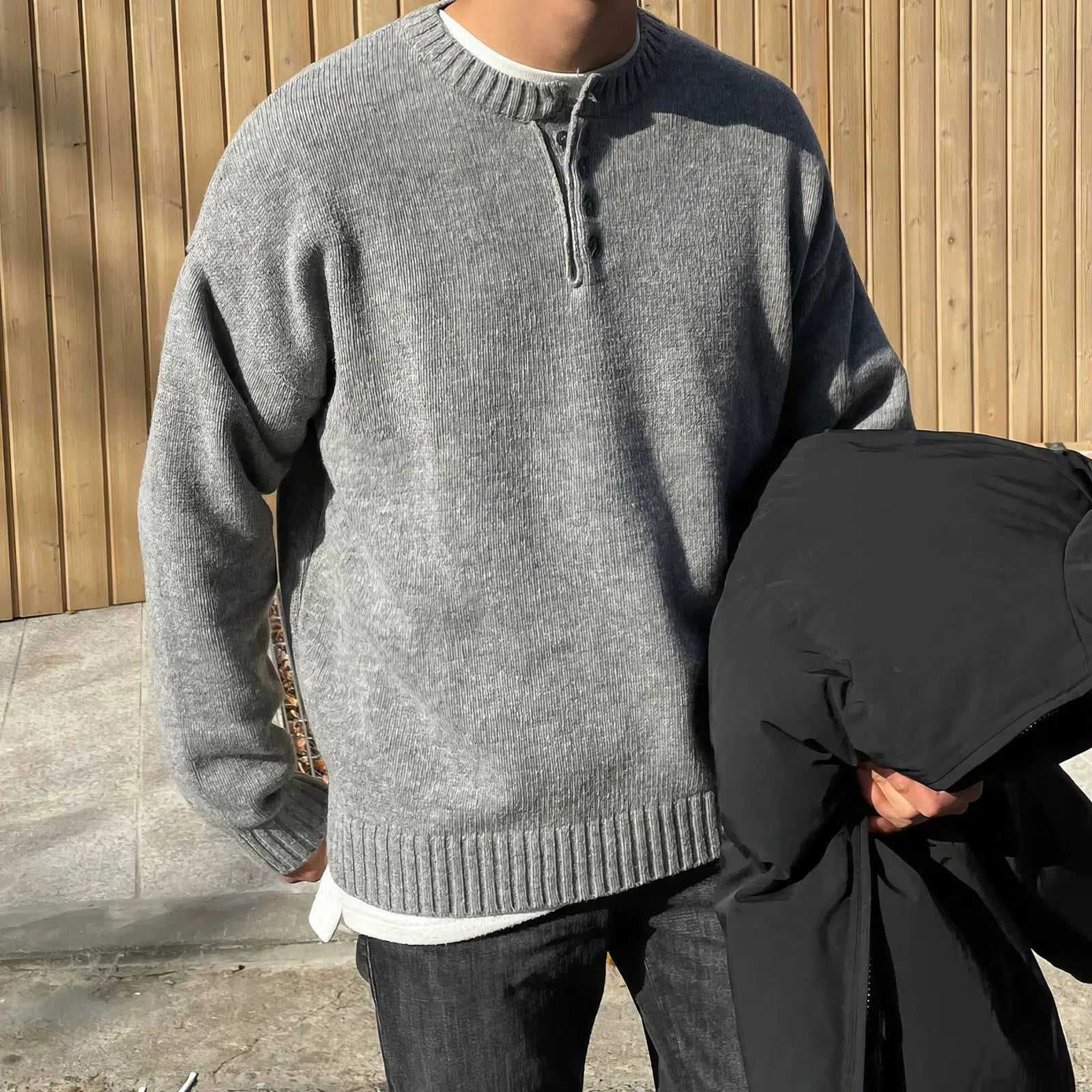 Maxct Henry Versatile Collar Sweater