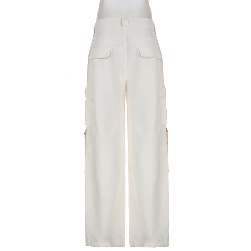 Washed Vintage Baggy Cargo Jeans Maxct