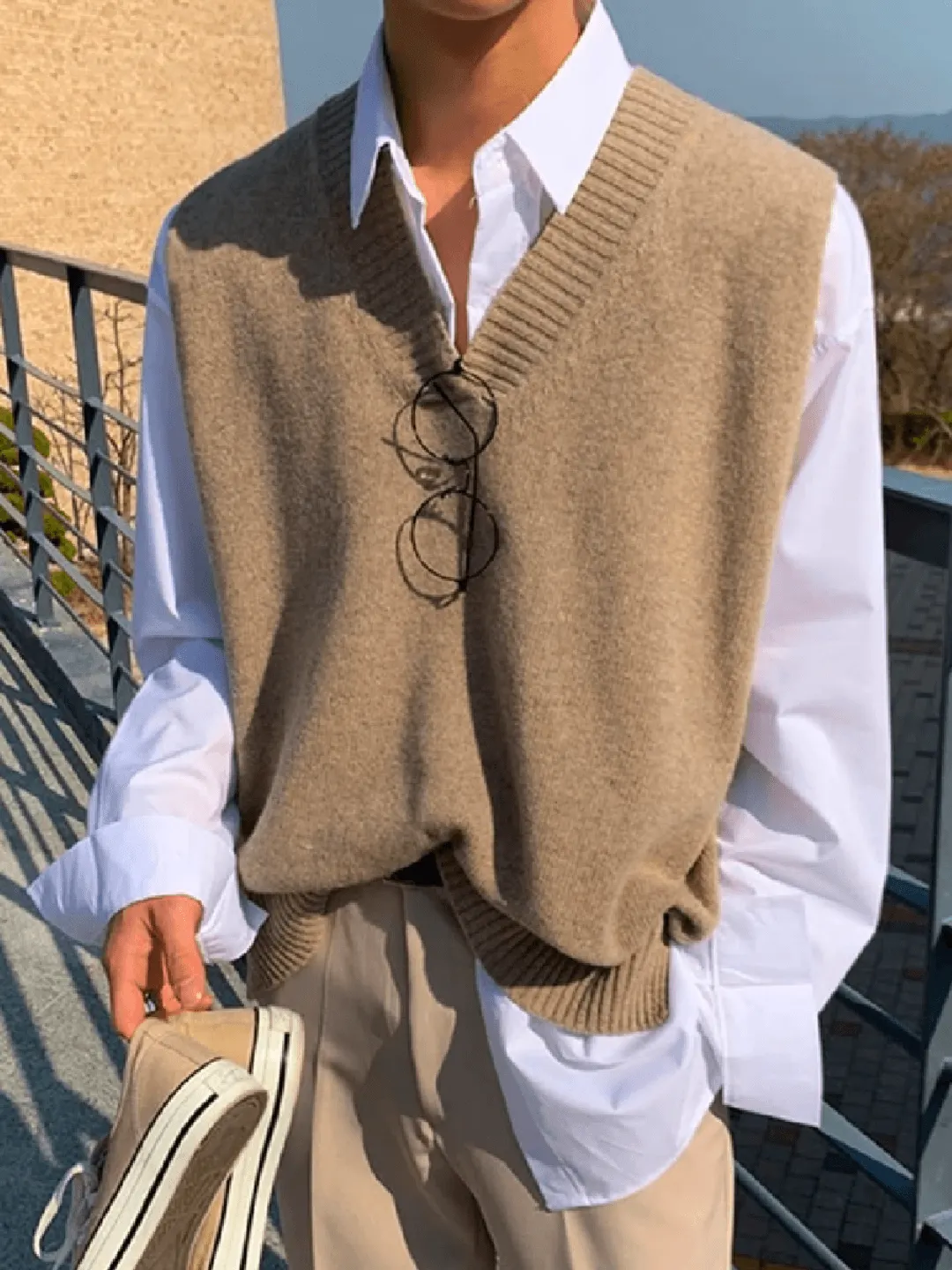 Maxct [Mrcyc] V-Neck Sweater Vest Na520