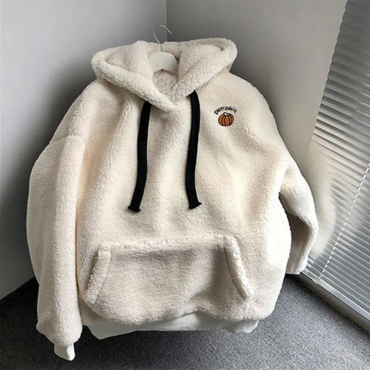 Maxct Winter Hooded Harajuku Women Coat Jaqueta Feminina Warm Hoodies Female Sweatshirt Pullover Tops Long Sleeve Girls Hoodie