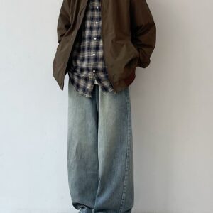EVER Loose Wide-leg Jeans Maxct