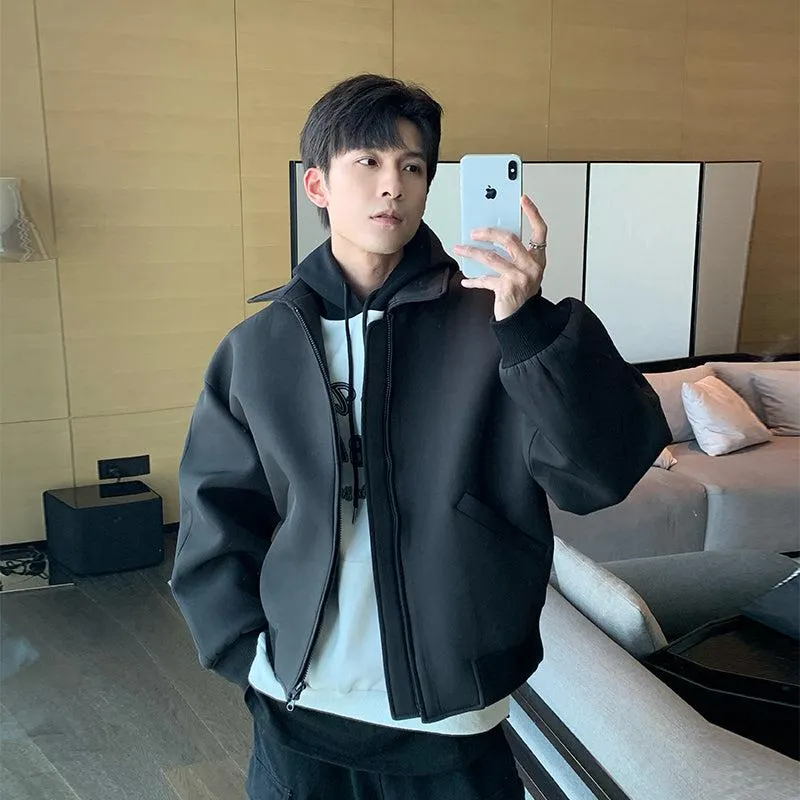 Maxct Black Cotton Sweater Cardigan