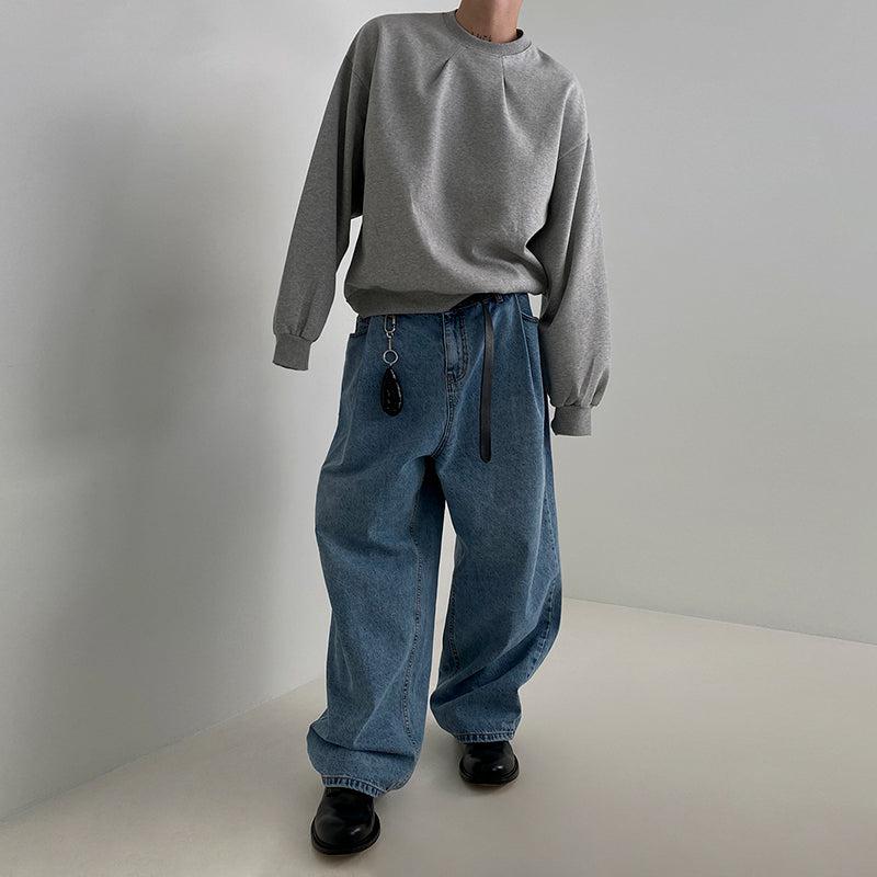 Maxct 6525 Front Folded Pullover Sweater