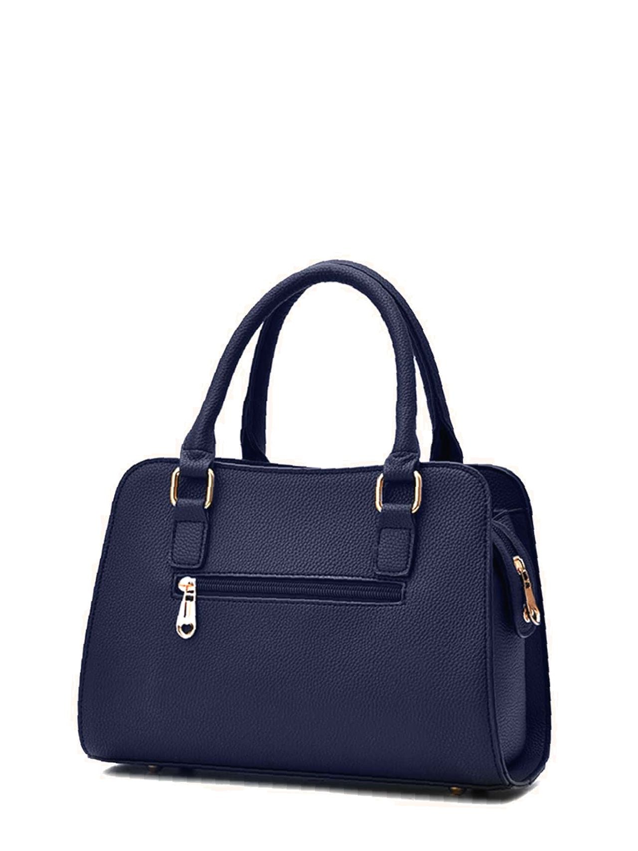 Maxct - Metal Letter Decor Tote Bag  - Women Tote Bags