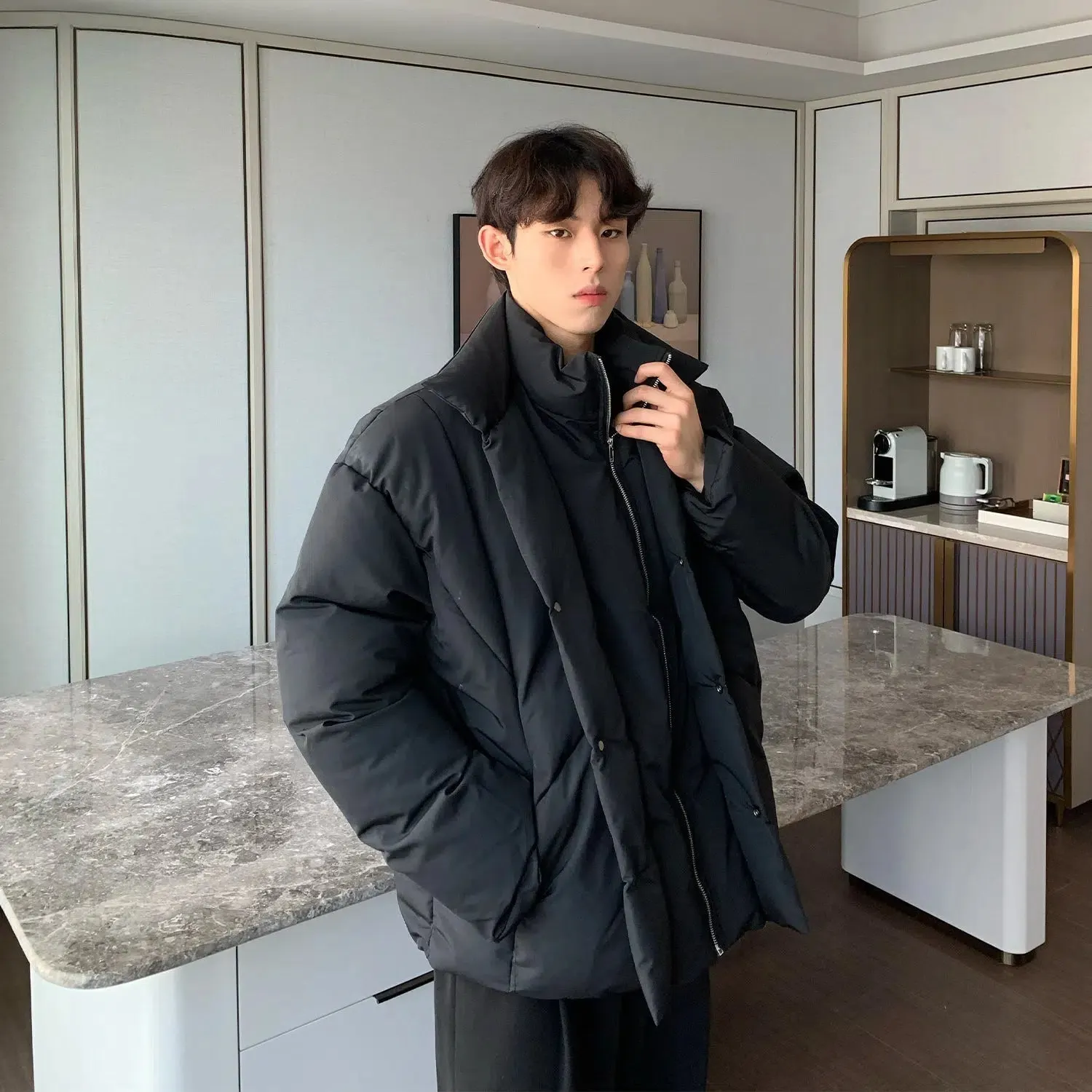 Maxct Two-piece Cotton Padded Coat