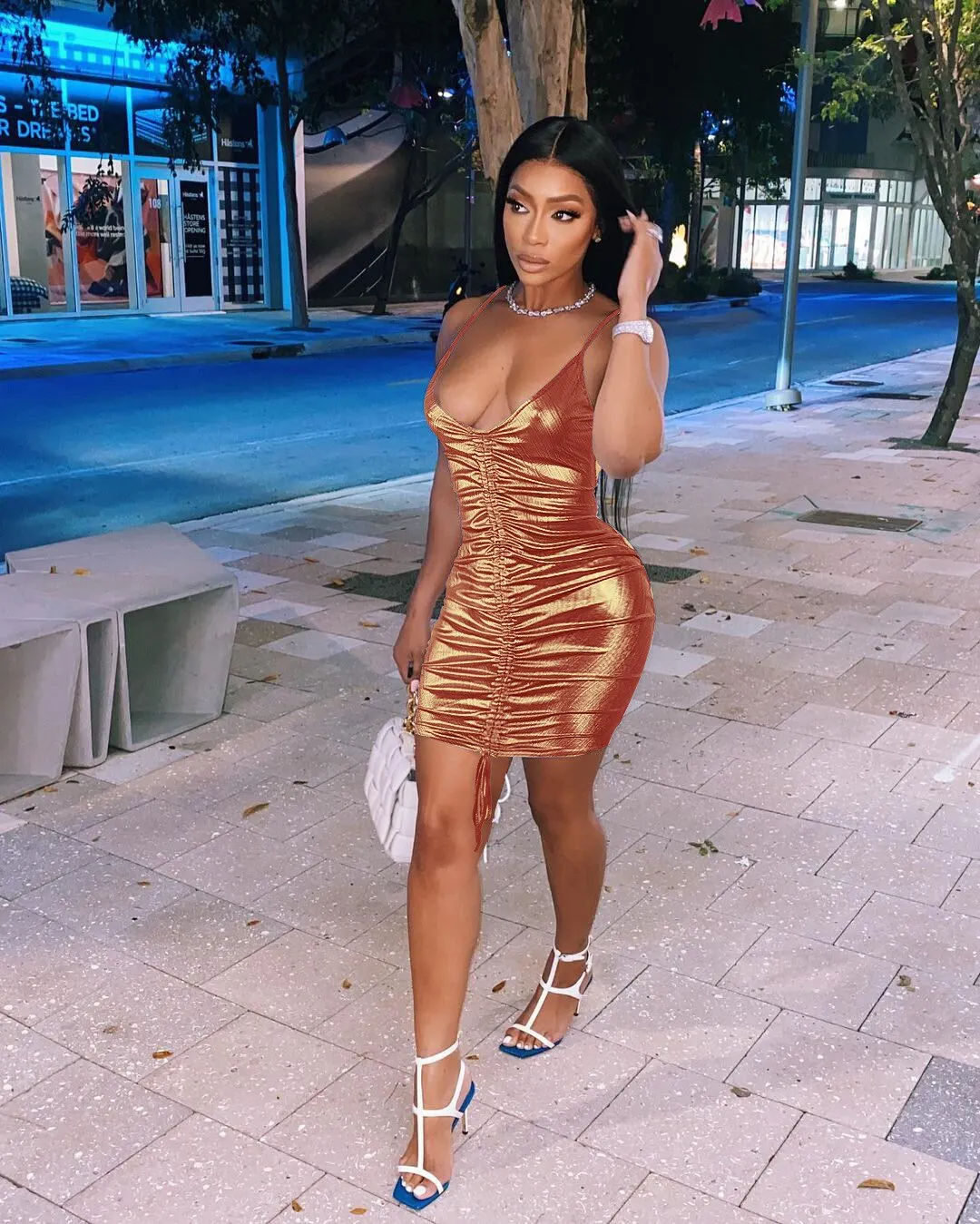 Parity Drawstring Bodycon Mini Dress Sexy Young Little Chap Spaghetti Strap Sweet High Waist Vestidos For Female Summer