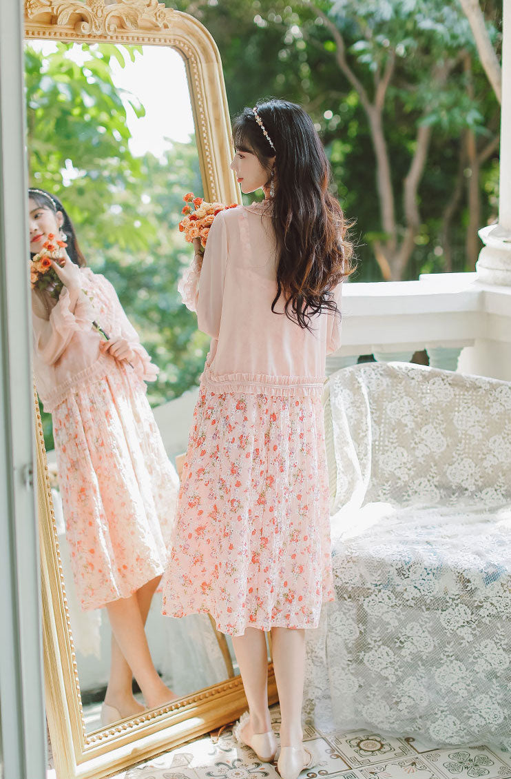 Tea Cup Floral Cami Dress Maxct