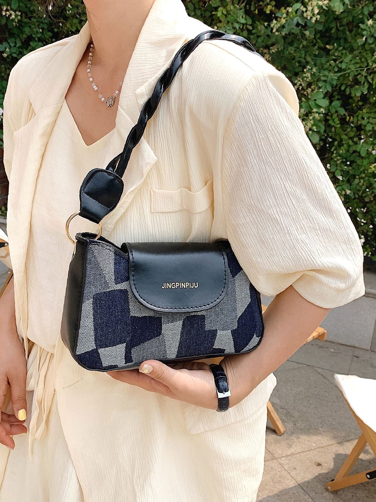 Bag For Love - Color Block Maxct Bag  - Women Maxct Bags