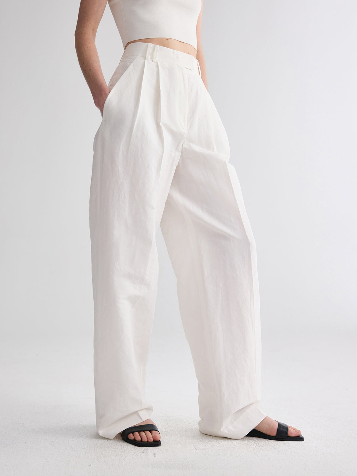 Maxct Minimalism Straight Leg Pants