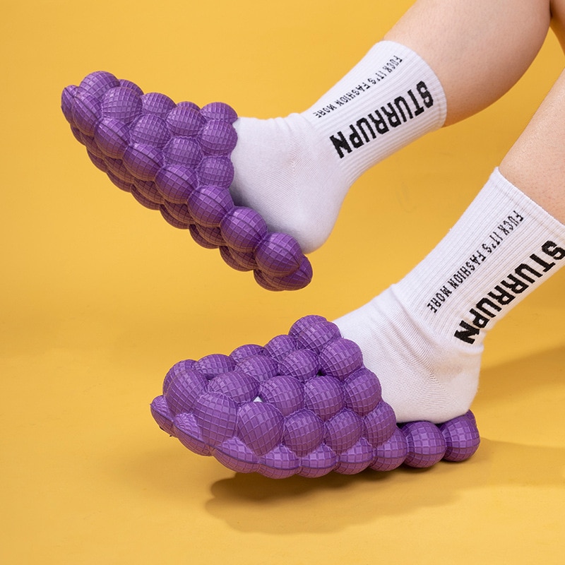 Unisex Lychee Style Foot Massage Slides - true-deals-club