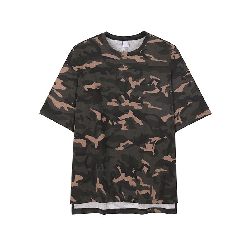 Maxct Kami No.2144 Camo Sleeve T-Shirt