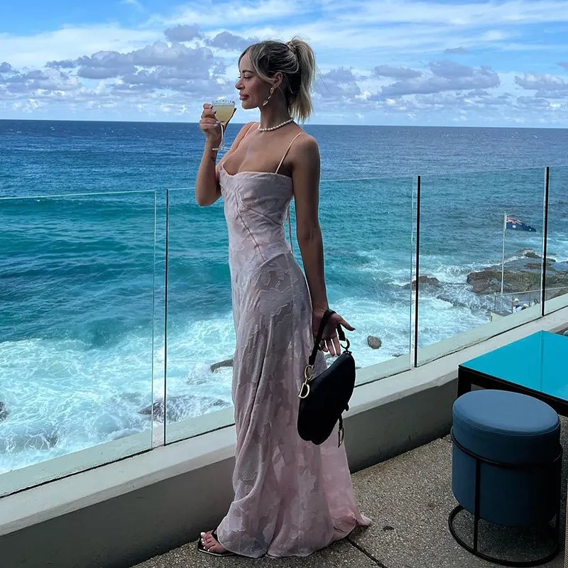 Maxct prom dresses Style Summer New Women's Fashion Tube Top off-Neck Elegant Evening Dress Dress