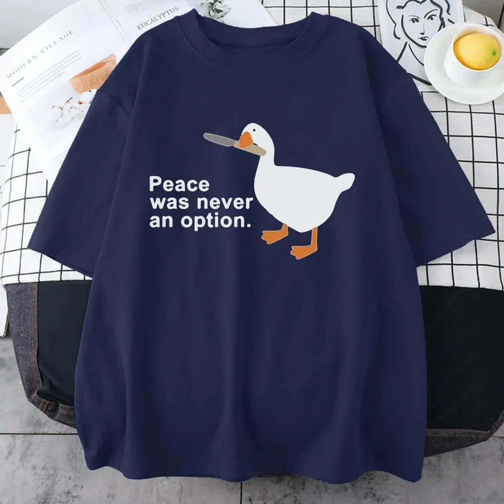 Maxct &Peace Was Never An Option Tee