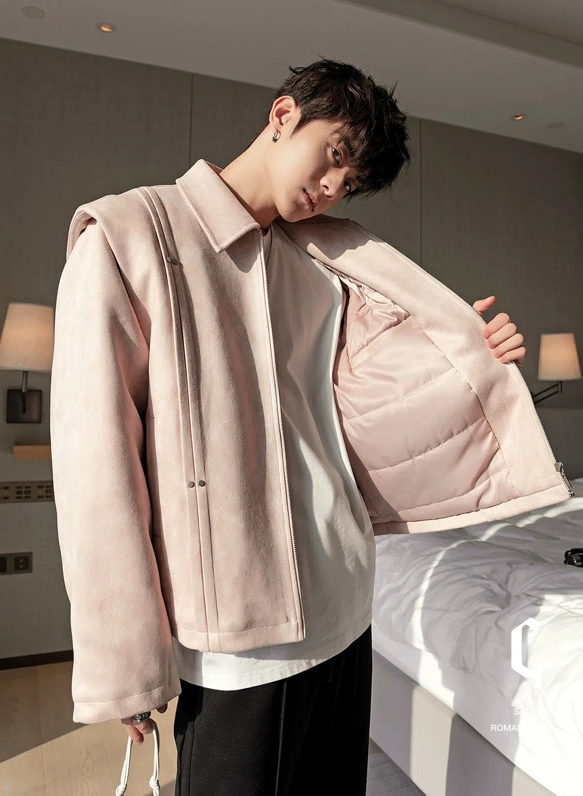 Maxct Thickened Lapel Cotton Jacket