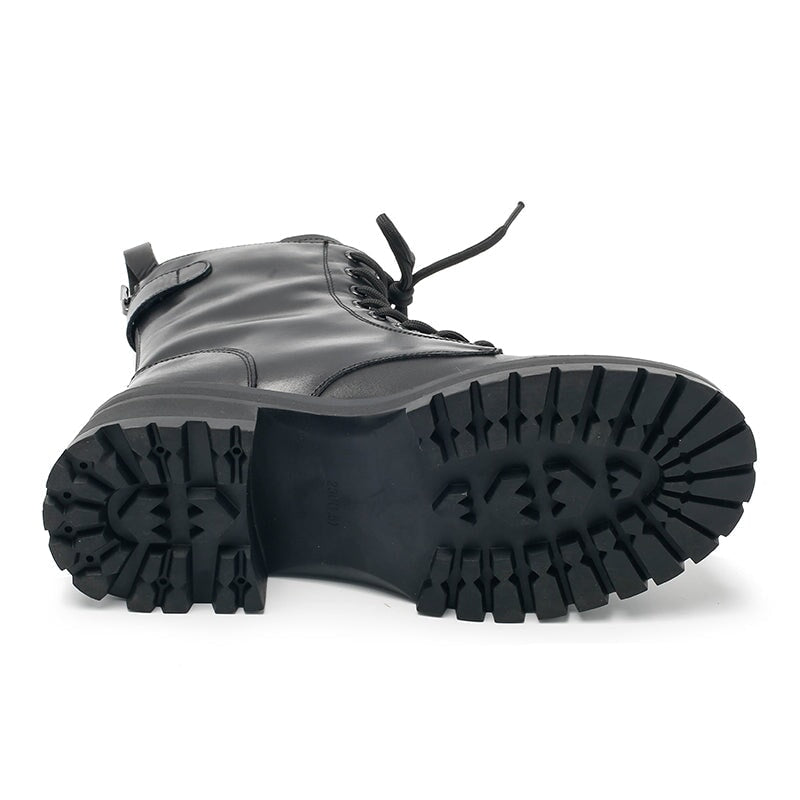Fashion Combat Boots Designer Retro Chunky Riding Boots Maxct
